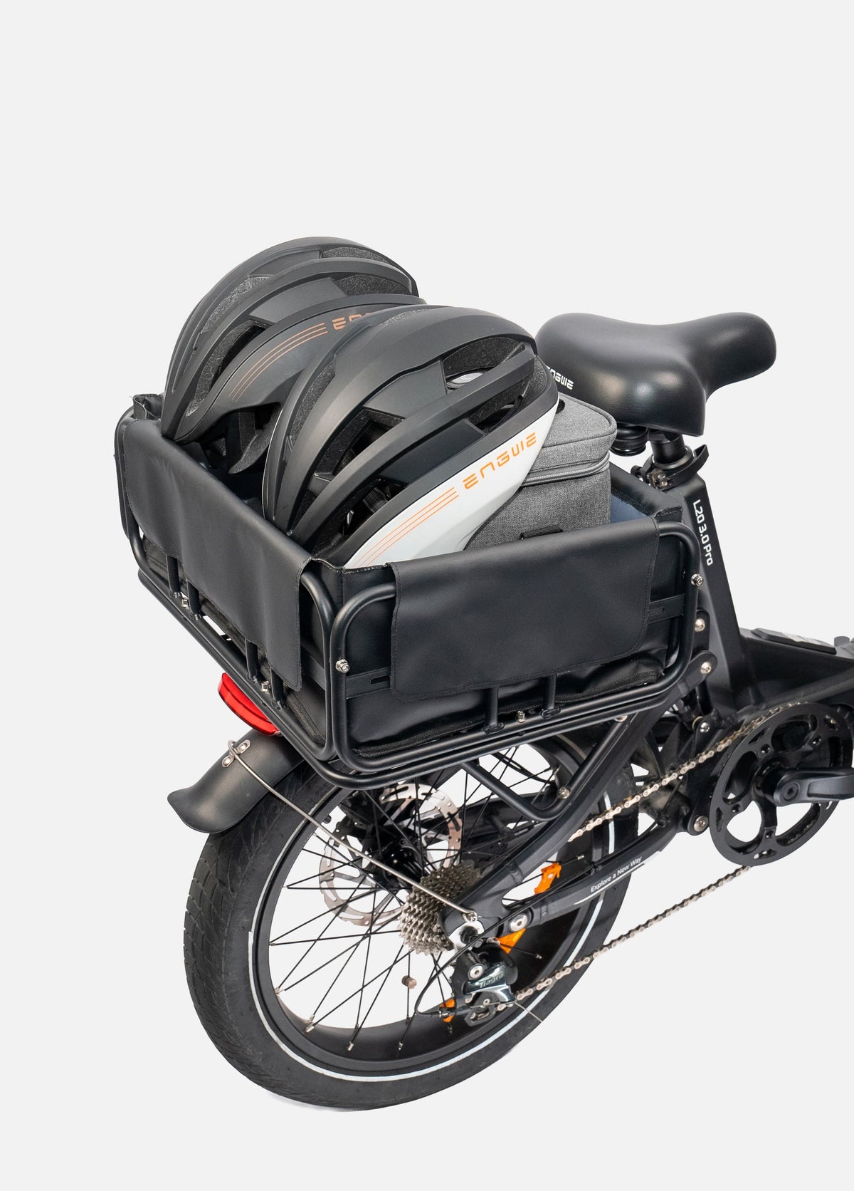 ENGWE Rear Bike Basket Set | Basket and Mounting Kit