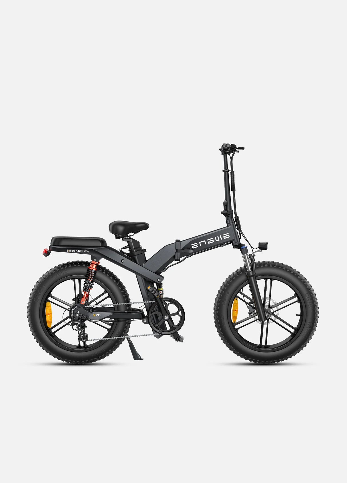 ENGWE X20 | 25 km/h Triple Suspension Foldable E-bike