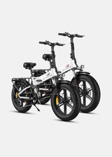 Engine X | 250W 100 km Range Max Speed 25 km/h Full Suspension Foldable E-bike