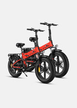 Engine X | 250W 100 km Range Max Speed 25 km/h Full Suspension Foldable E-bike