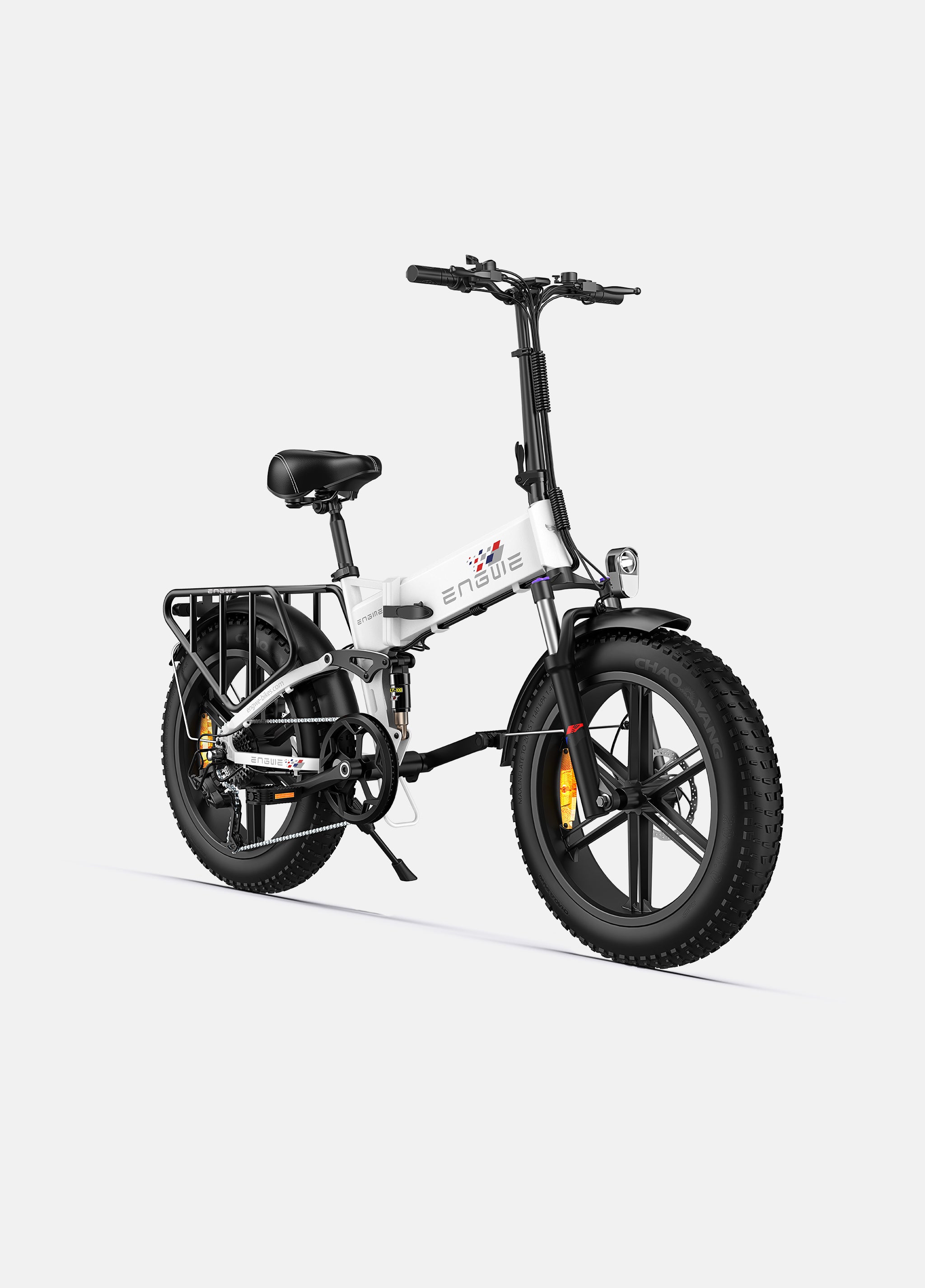 Engine X | 250W 100 km Range Max Speed 25 km/h Full Suspension Foldable E-bike