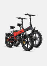 Engine X | 250W 100 km Range Max Speed 25 km/h Full Suspension Foldable E-bike