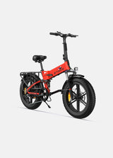 Engine X | 250W 100 km Range Max Speed 25 km/h Full Suspension Foldable E-bike