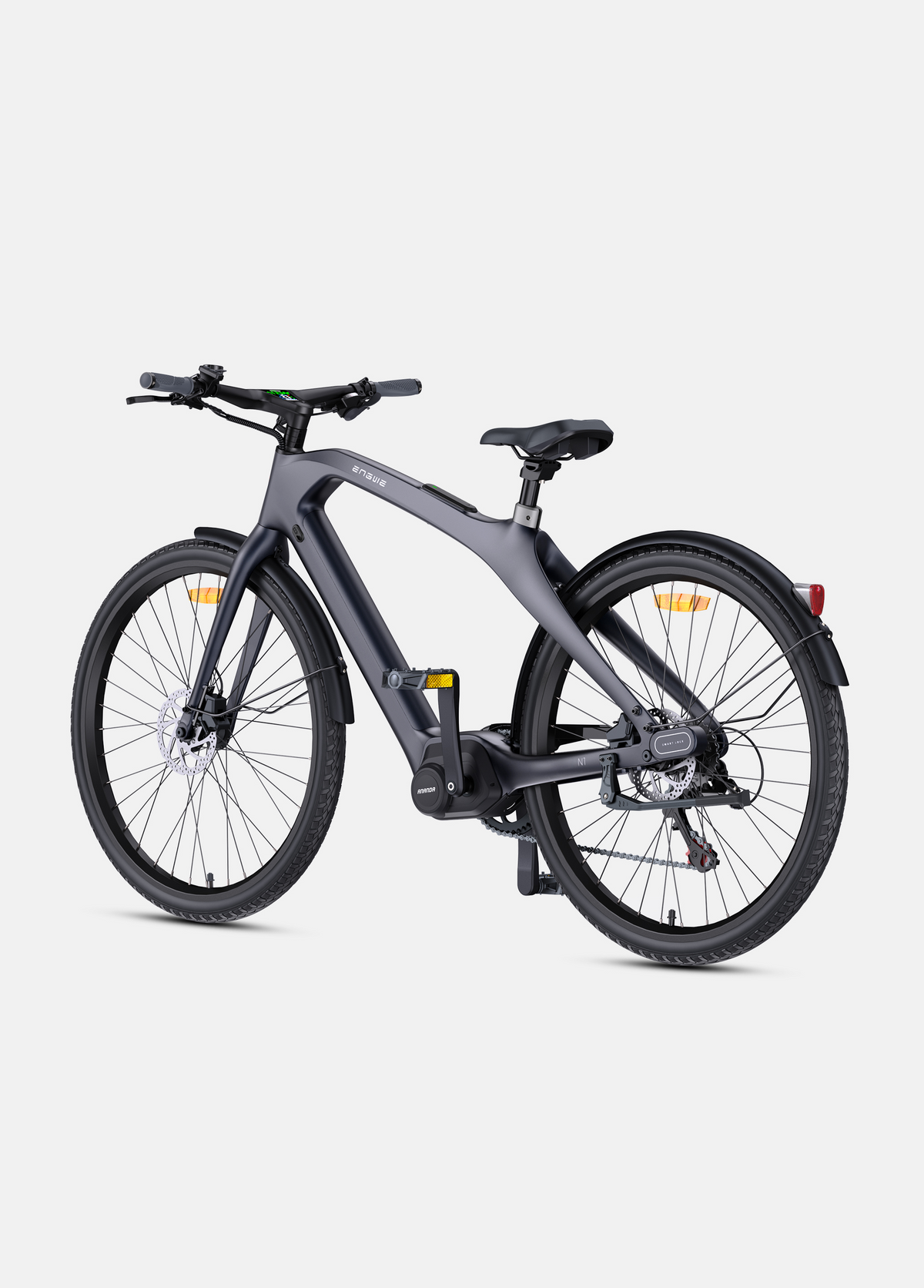 ENGWE N1 Pro Carbon E-Bike | 80Nm Mid-Drive, 19 kg