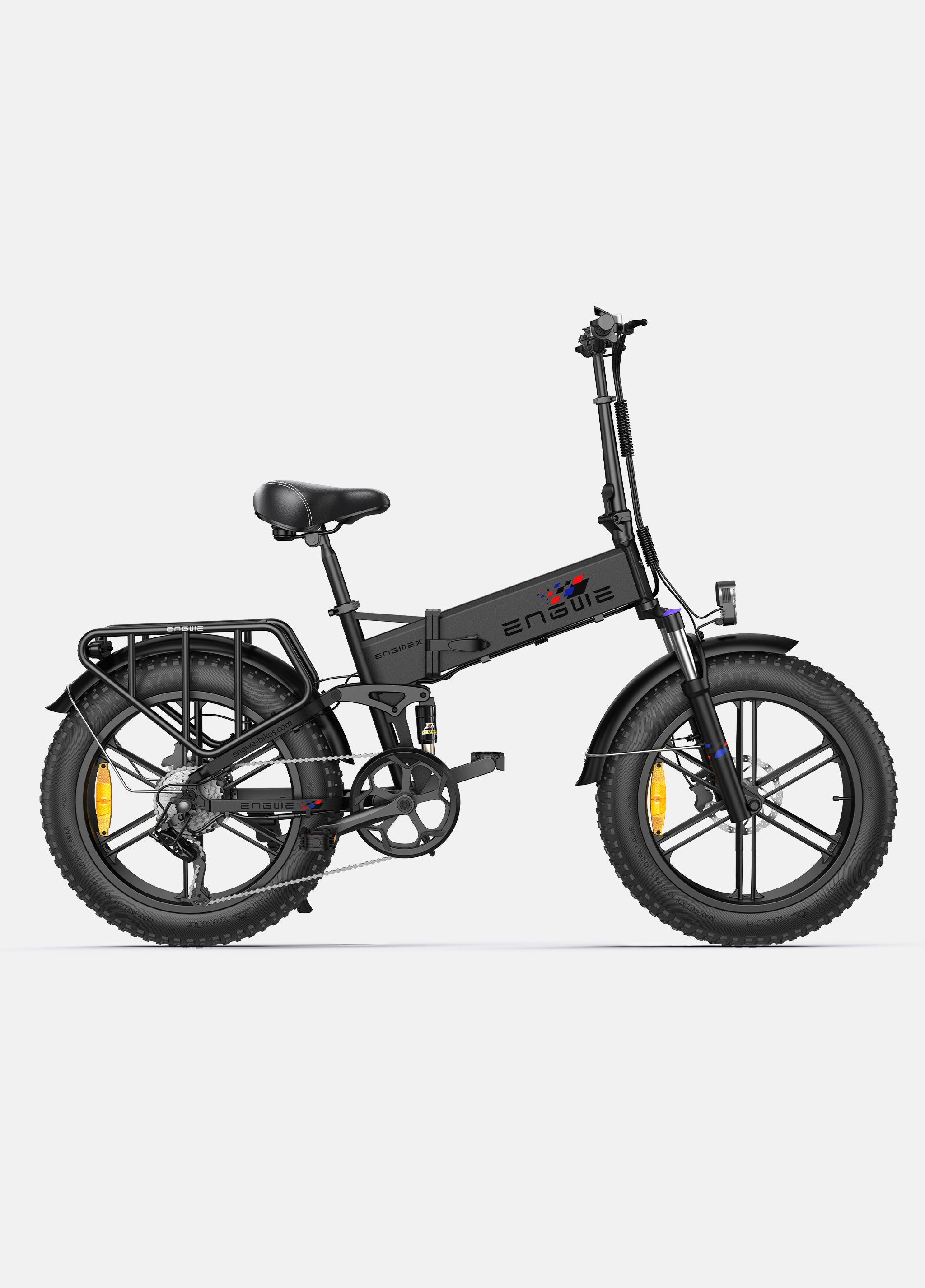 Engine X | 250W 100 km Range Max Speed 25 km/h Full Suspension Foldable E-bike