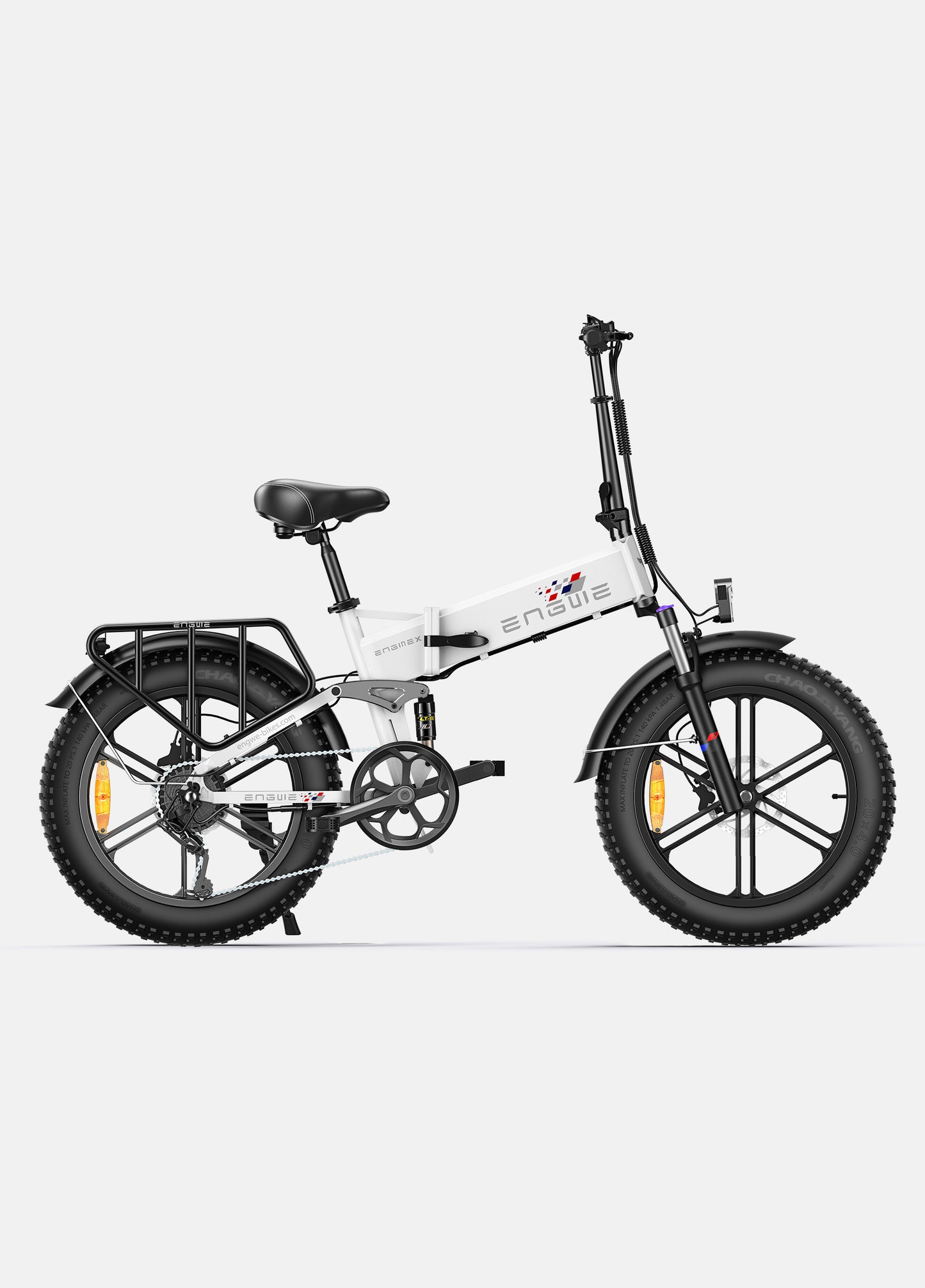 Engine X | 250W 100 km Range Max Speed 25 km/h Full Suspension Foldable E-bike