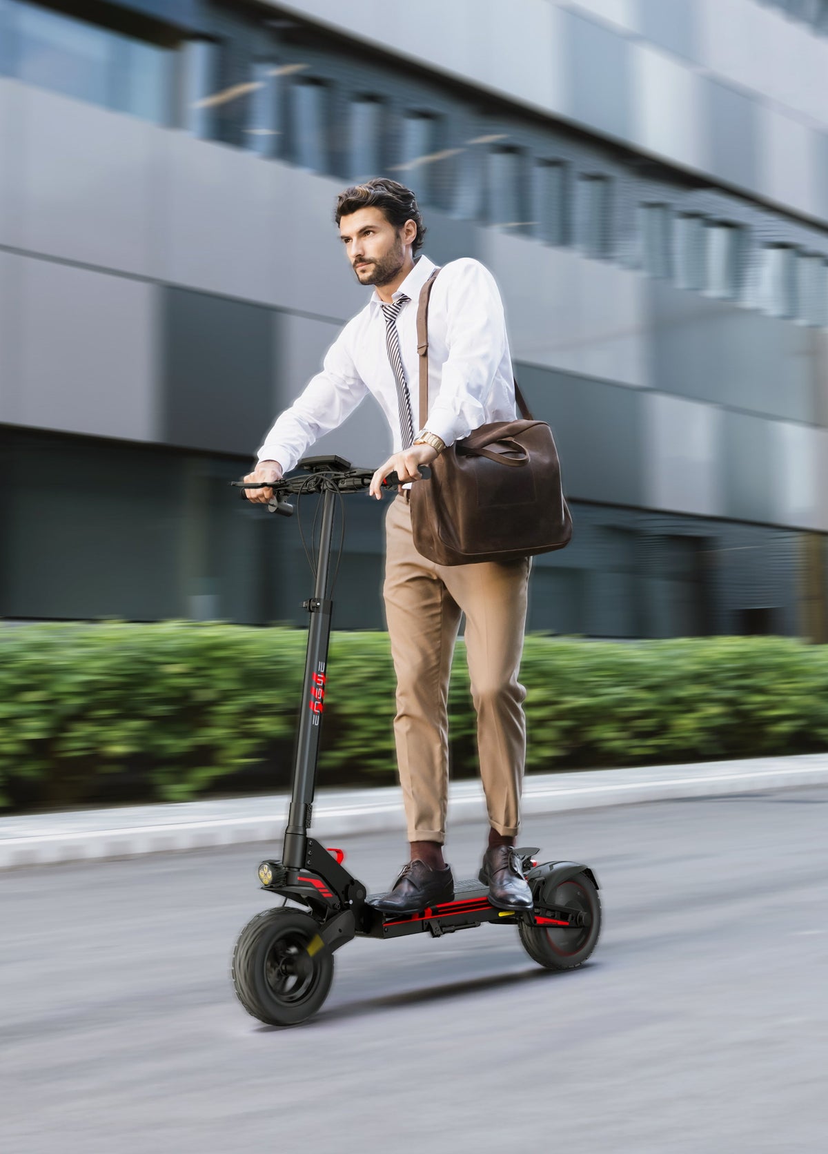 ENGWE Y400 Electric Scooter | Full Suspension, IPX4