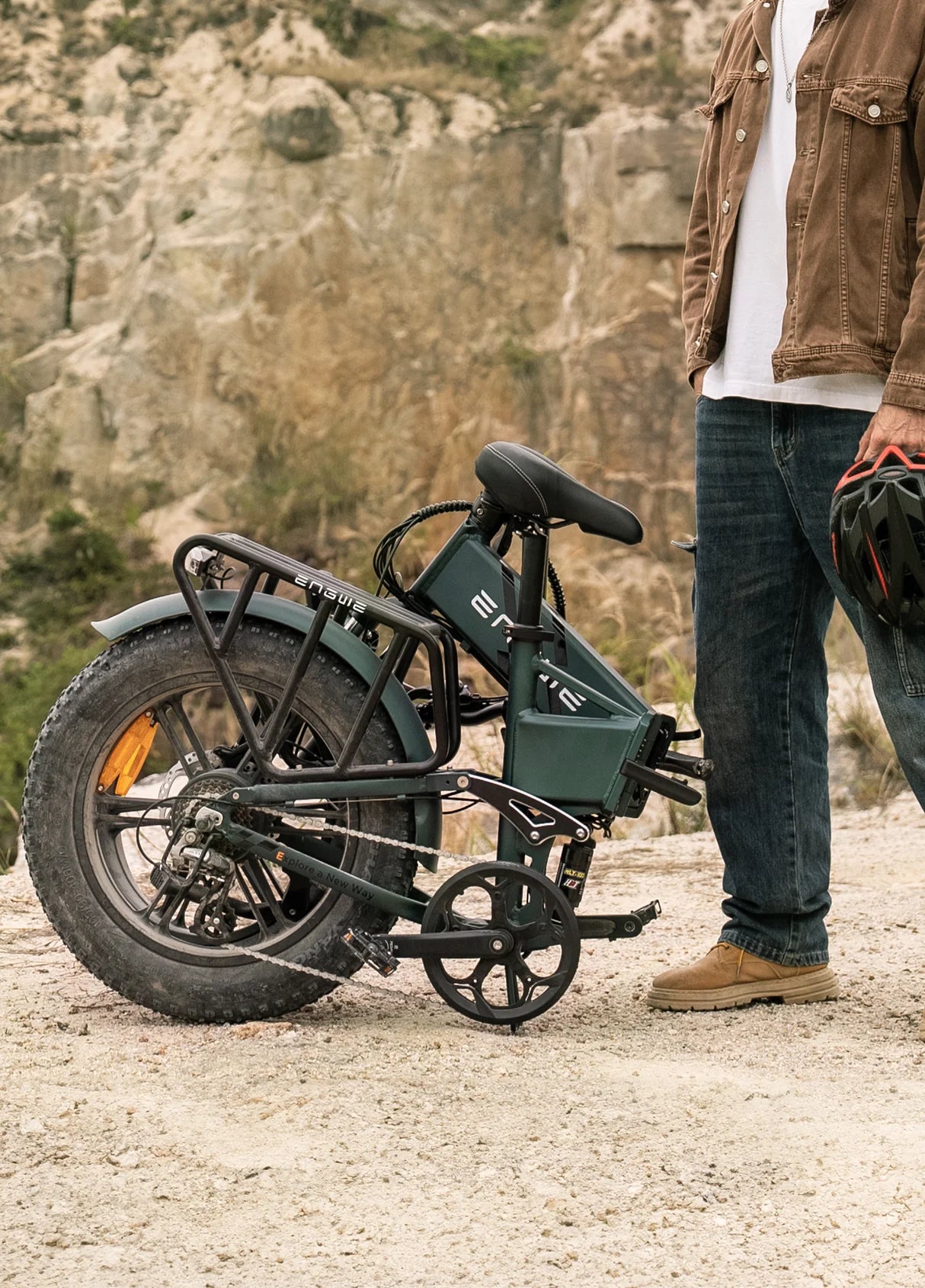 ENGINE PRO 2.0 | 75Nm High Torque Outdoor Adventure Folding E-bike