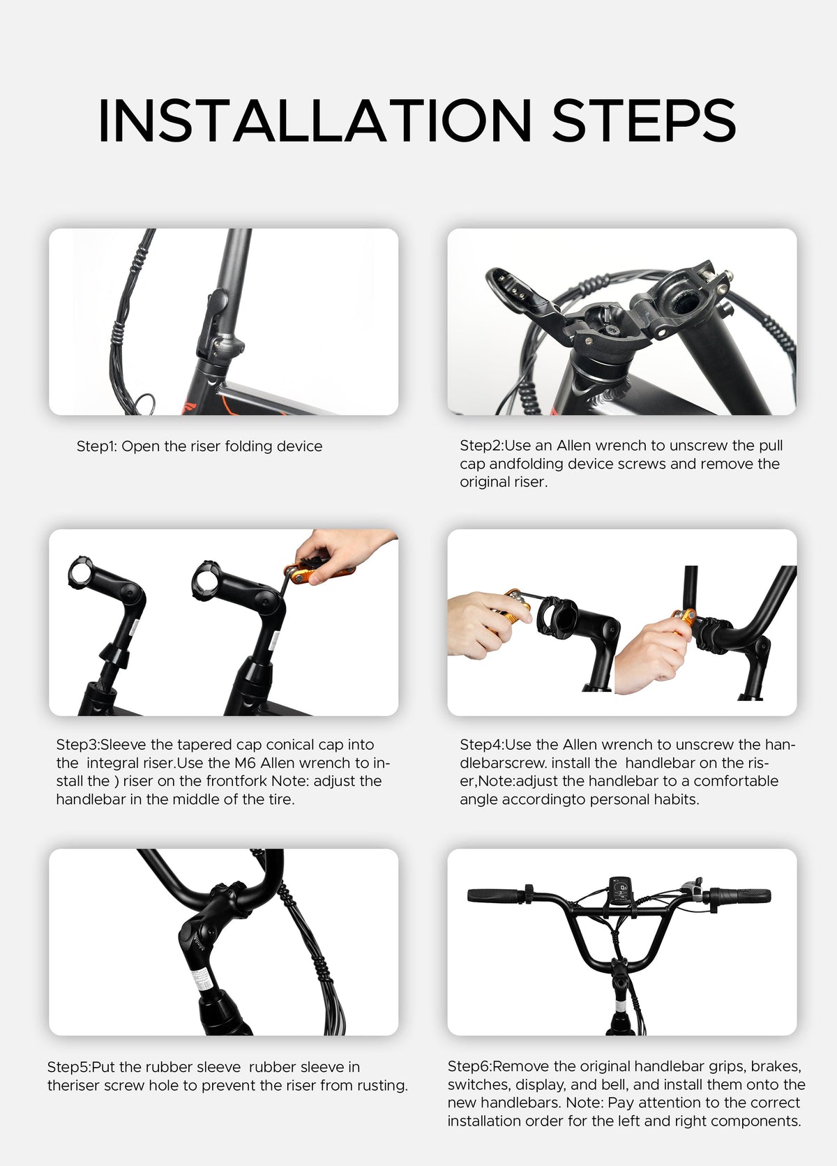 ENGWE BMX Handlebar (EP-2 / Engine X) accessory — product photo 5 of 5