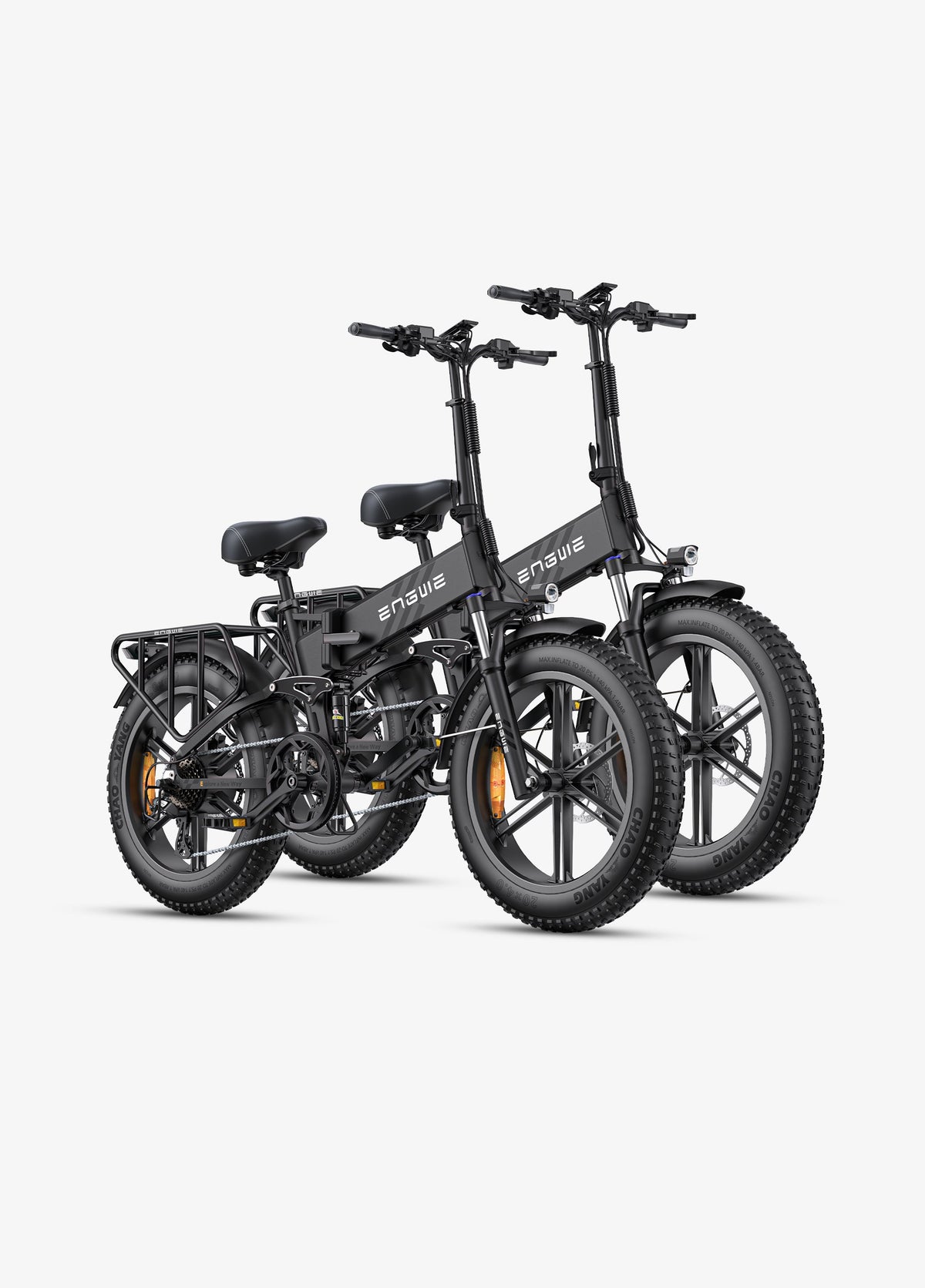 ENGWE Engine Pro 2.0 electric bike (twin pack) in black — main product photo