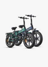 ENGWE Engine Pro 2.0 electric bike (twin pack) in green and blue — product photo 5 of 6