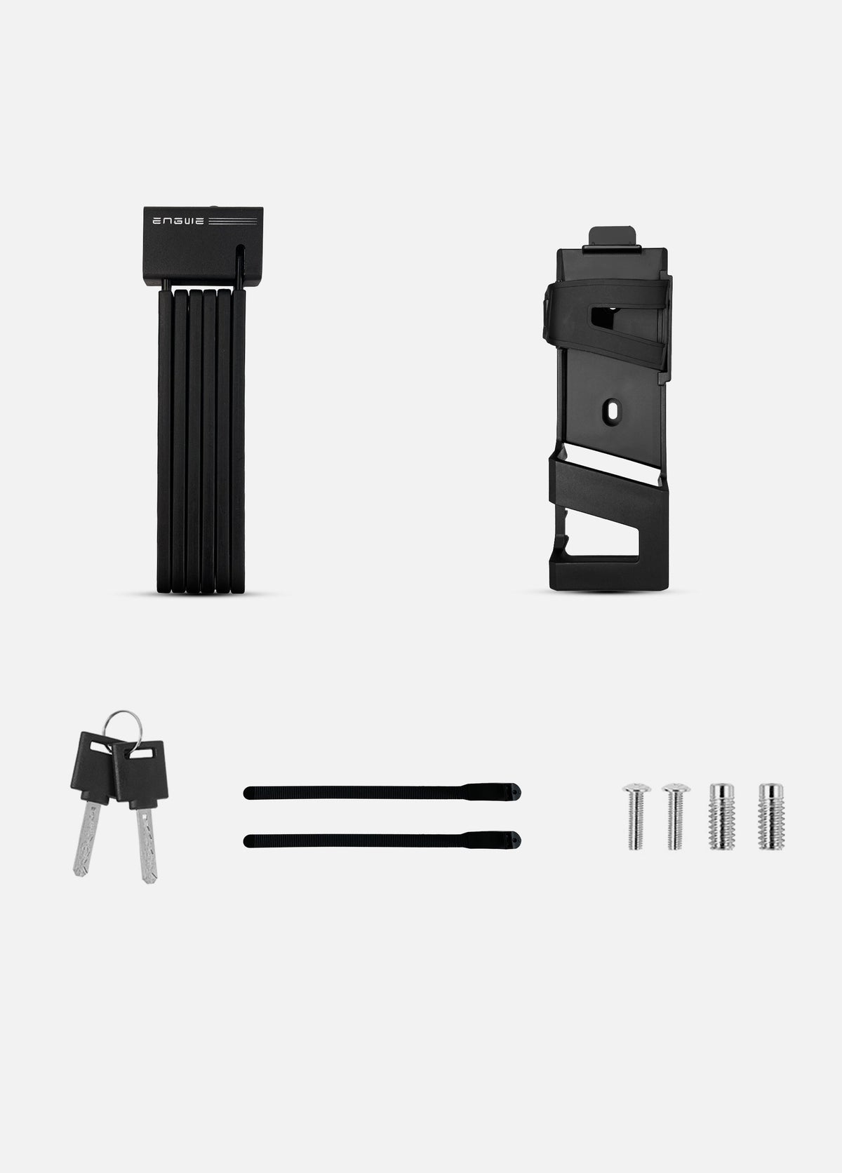ENGWE Folding Bike Lock | 100mm Compact Anti-Theft Lock