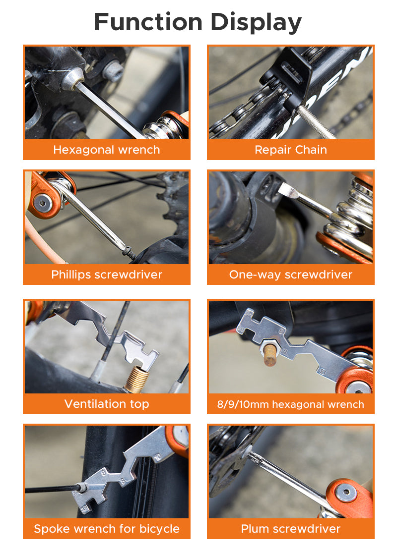 ENGWE Bike Repair Tool Kit | Multi-Tool for On-the-Go Fixes