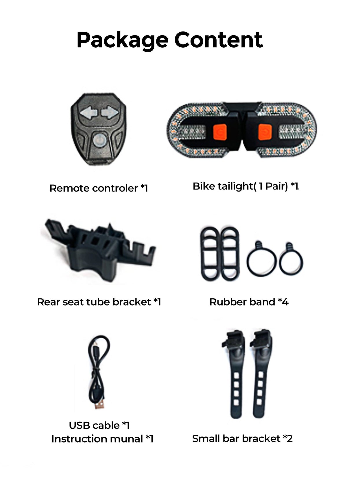 ENGWE Tail Lights with Turn Signals accessory — product photo 3 of 6