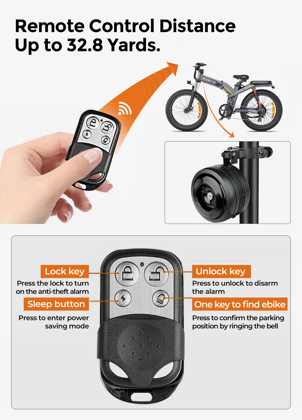 ENGWE Bike Alarm accessory — product photo 6 of 6