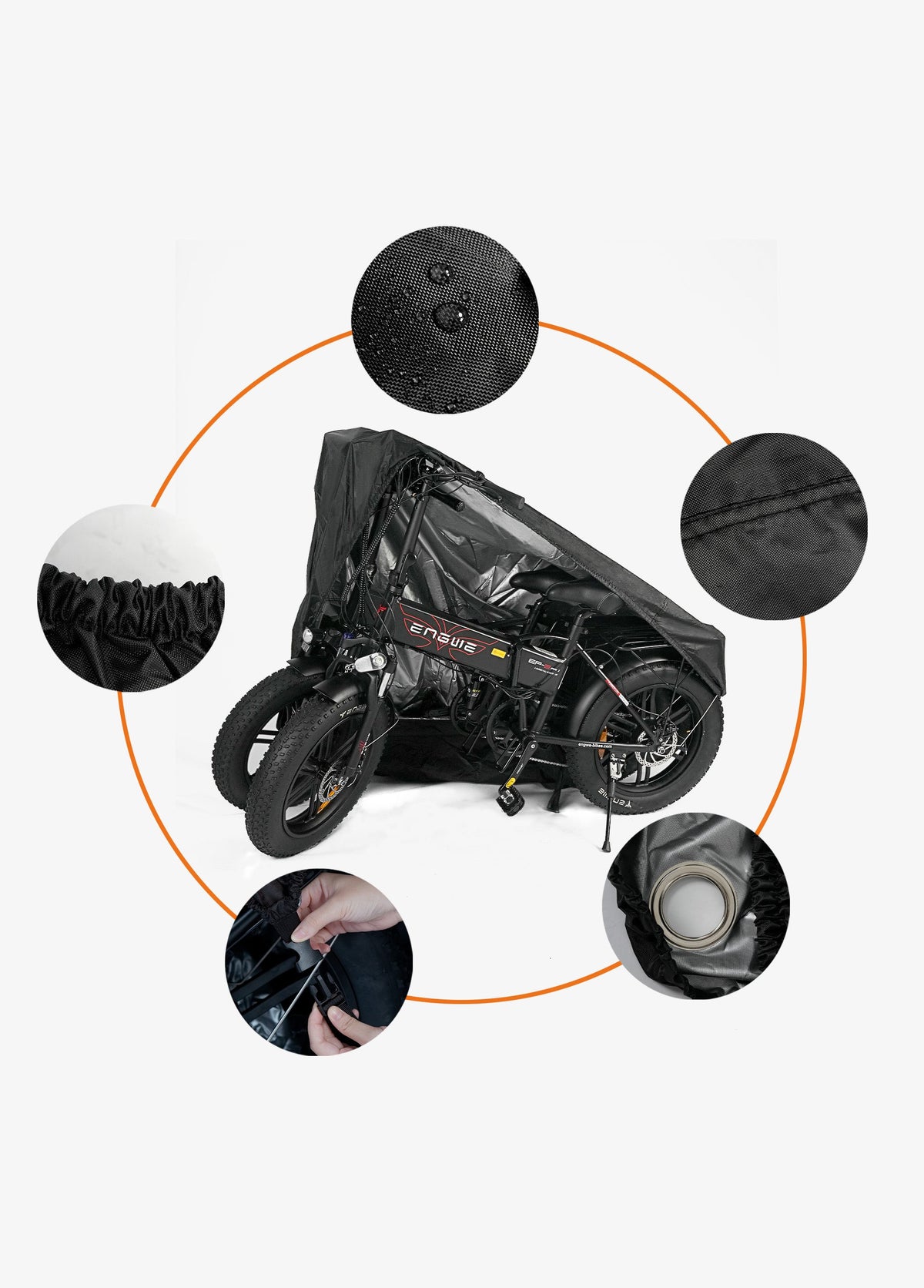 ENGWE Waterproof Bike Cover accessory — product photo 4 of 4