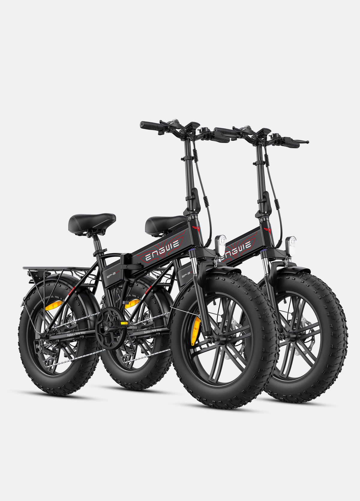 ENGWE EP-2 Boost Twin Pack | Two Folding Fat Tyre E-Bikes