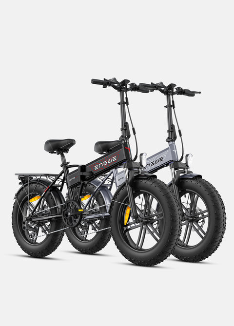 ENGWE EP-2 Boost Twin Pack | Two Folding Fat Tyre E-Bikes