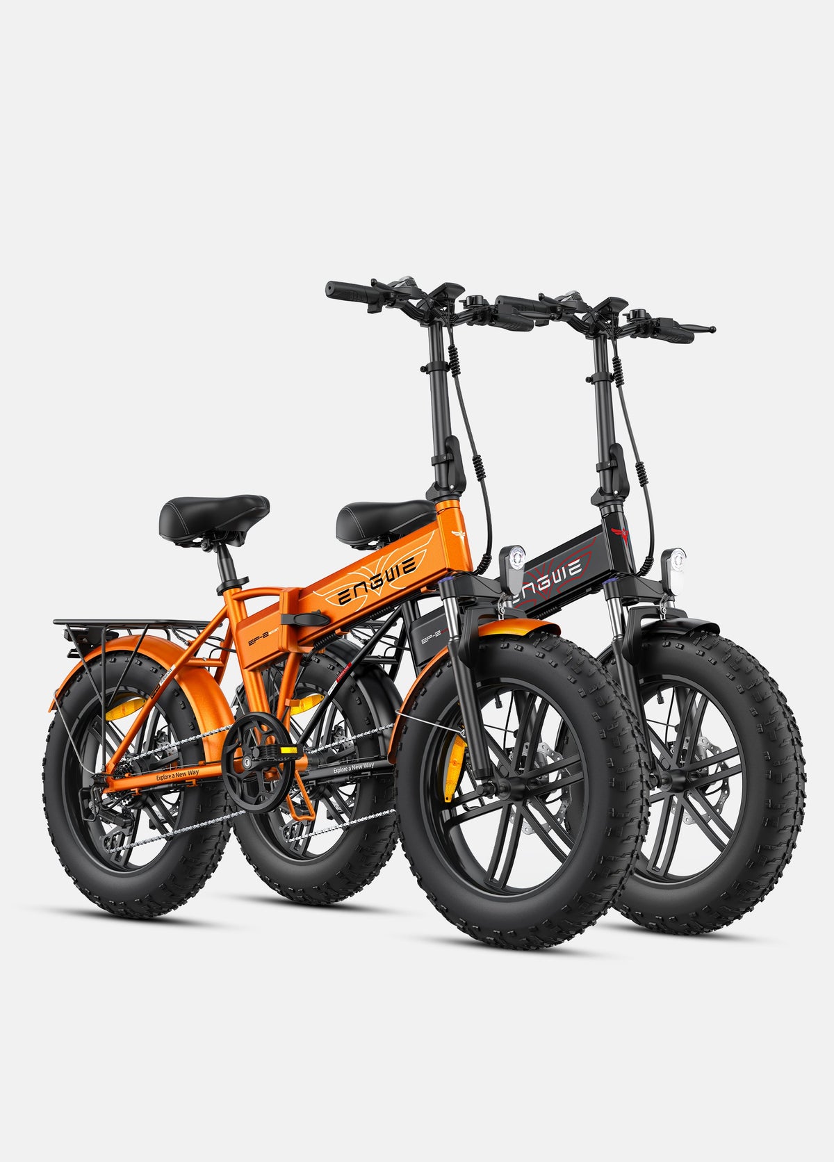 ENGWE EP-2 Boost Twin Pack | Two Folding Fat Tyre E-Bikes