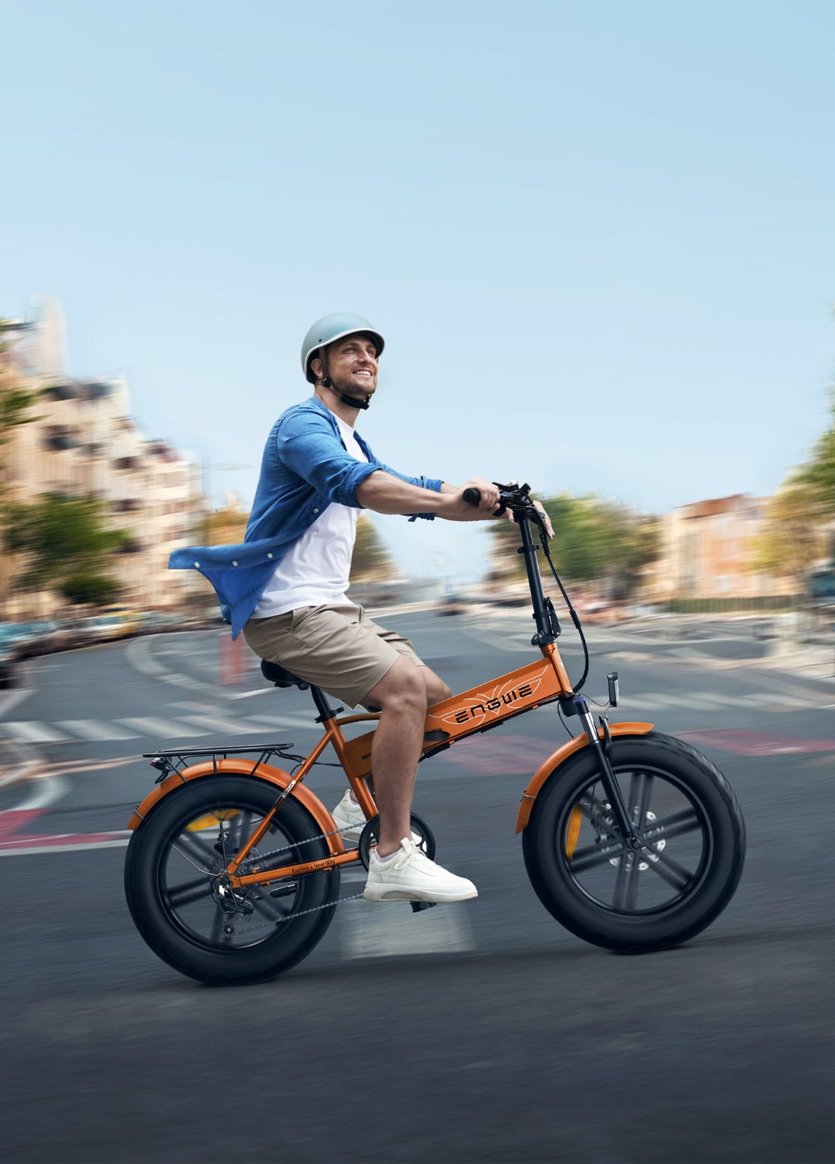 ENGWE EP-2 Boost Folding Fat Tyre E-Bike — product detail