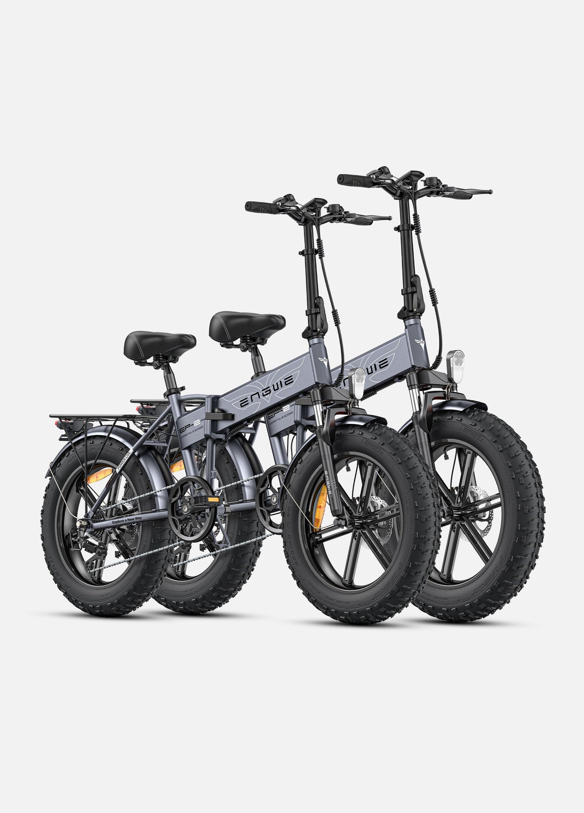 ENGWE EP-2 Pro electric bike (twin pack) in gray — product photo 3 of 6