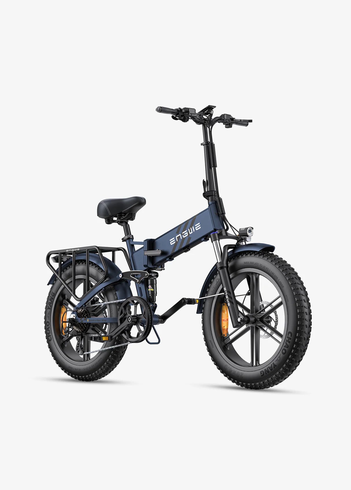 ENGINE PRO 2.0 | 75Nm High Torque Outdoor Adventure Folding E-bike