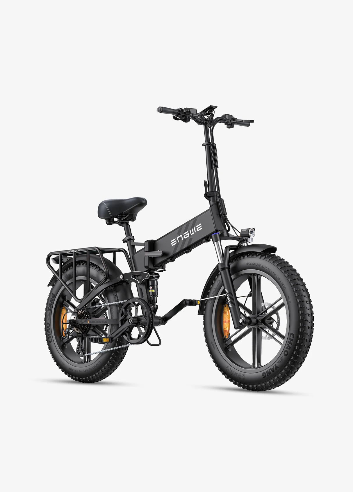 ENGINE PRO 2.0 | 75Nm High Torque Outdoor Adventure Folding E-bike