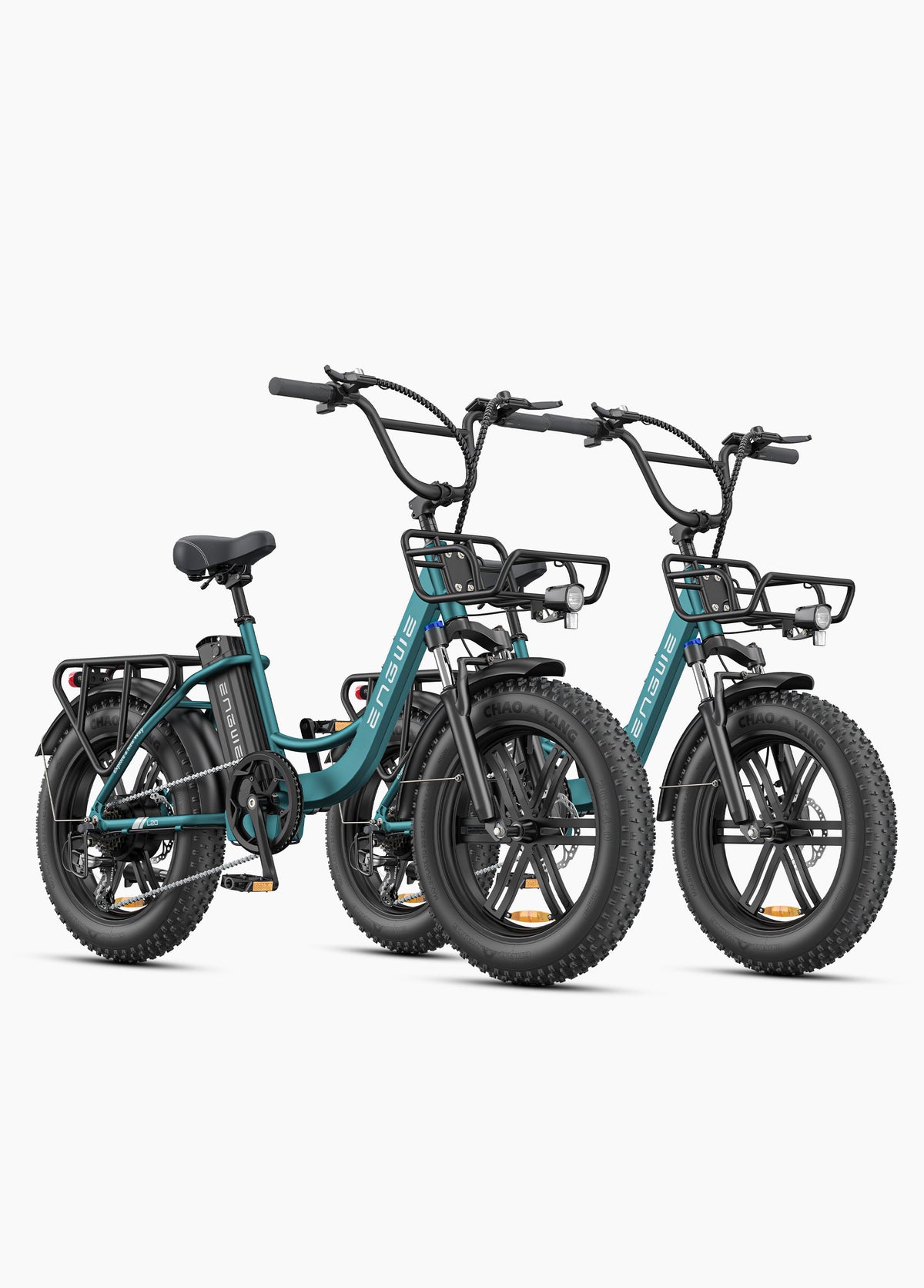 ENGWE L20 Boost Twin Pack | Two Fat Tyre E-Bikes, 126 km