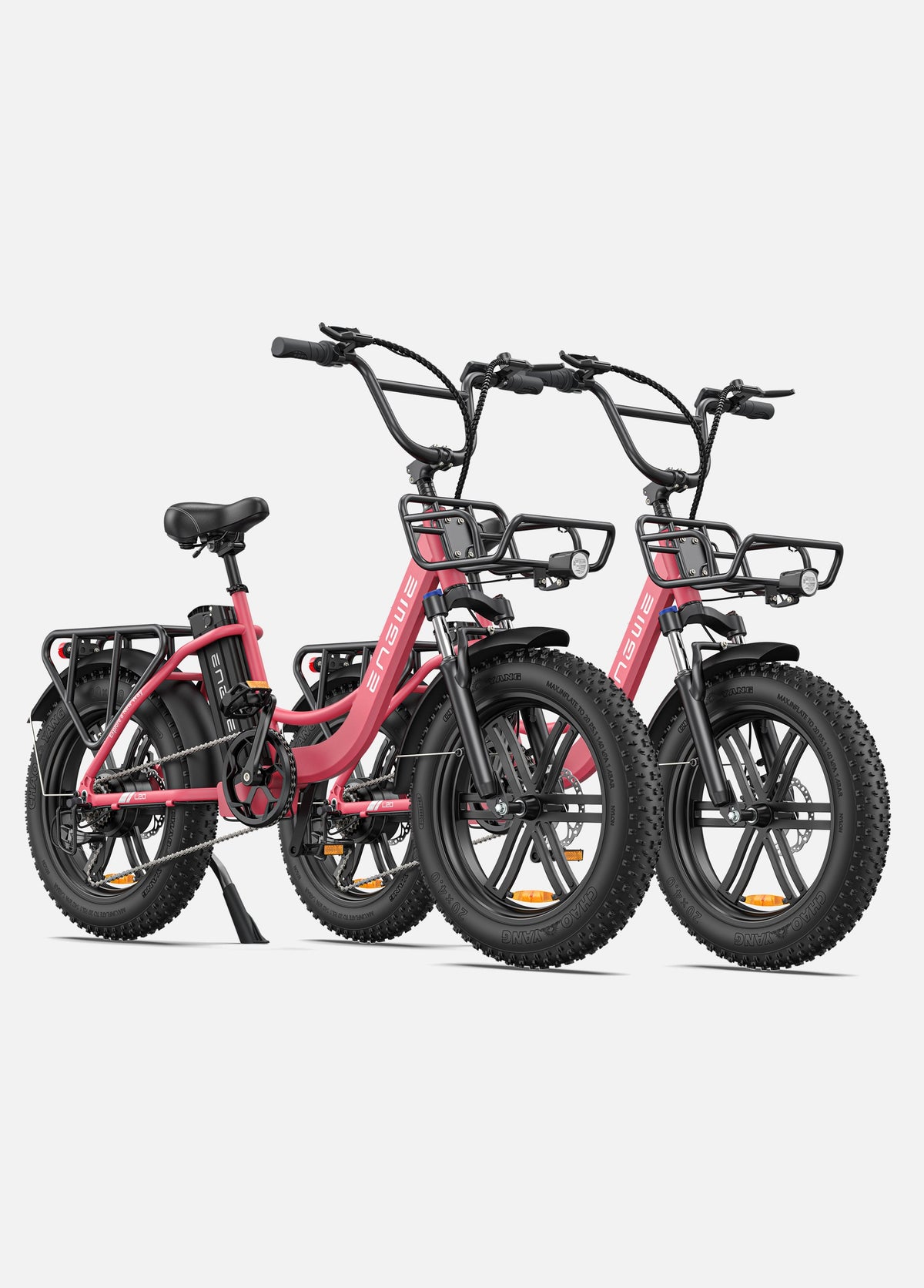 ENGWE L20 electric bike (twin pack) in pink — product photo 9 of 10