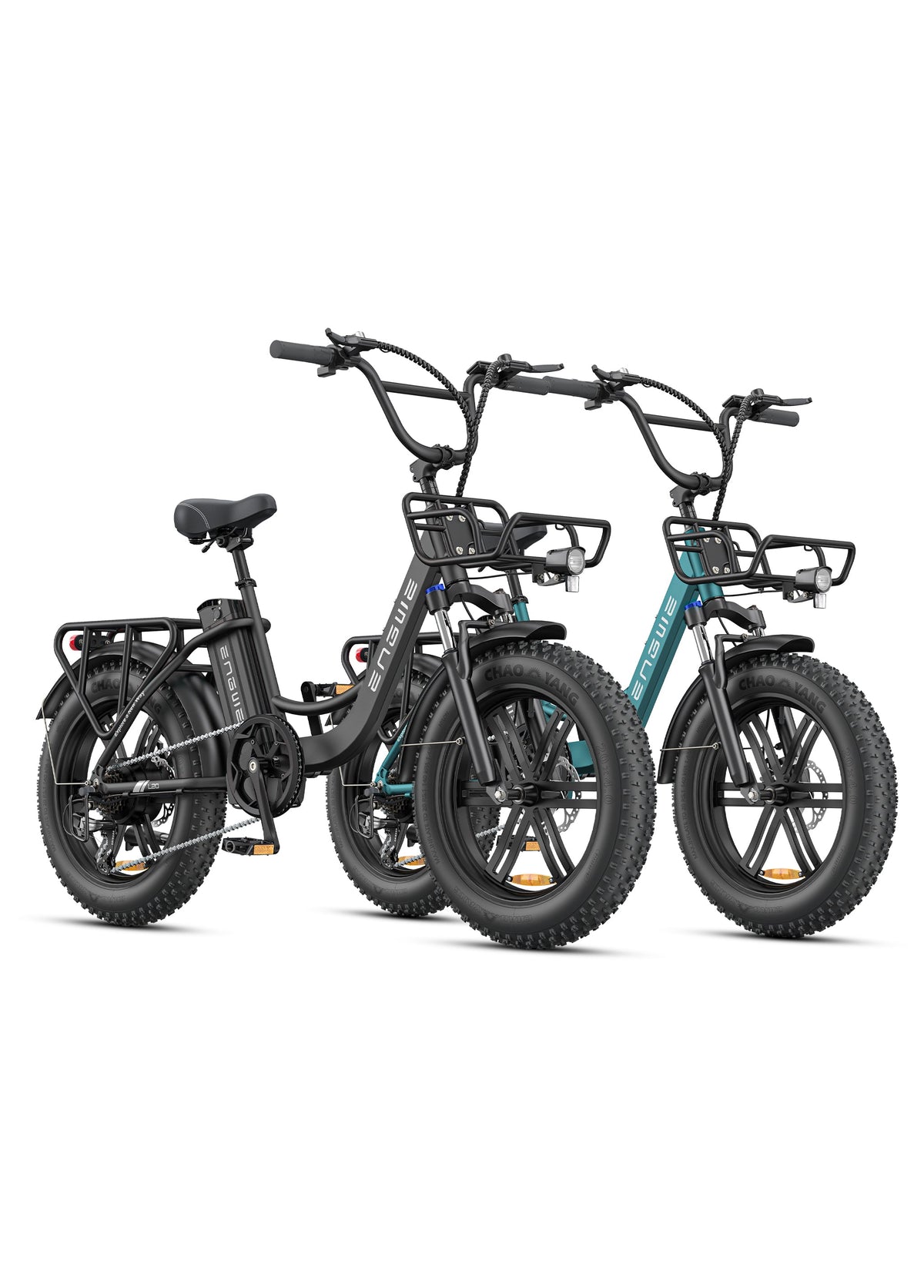 ENGWE L20 Boost Twin Pack | Two Fat Tyre E-Bikes, 126 km