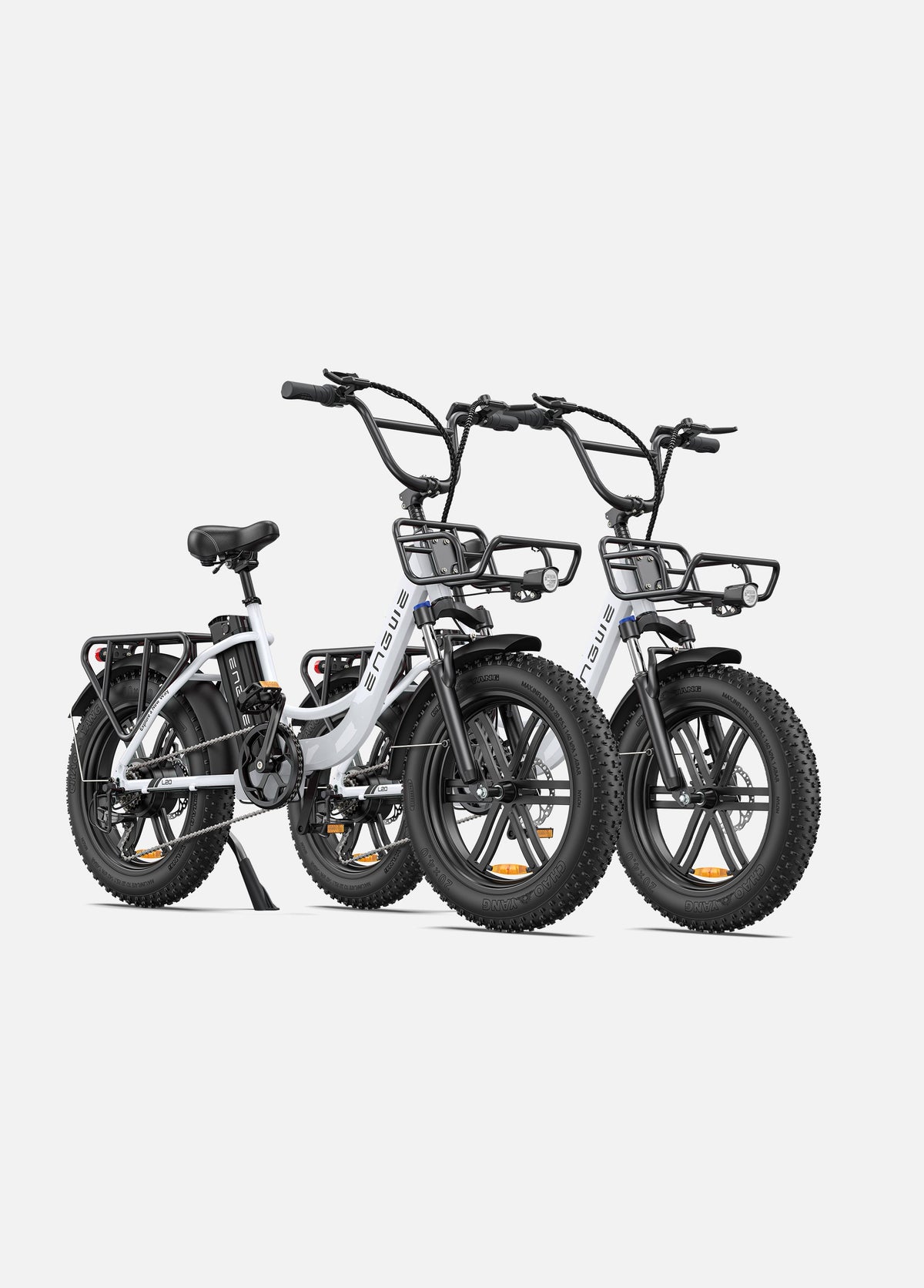 ENGWE L20 electric bike (twin pack) in white — product photo 10 of 10