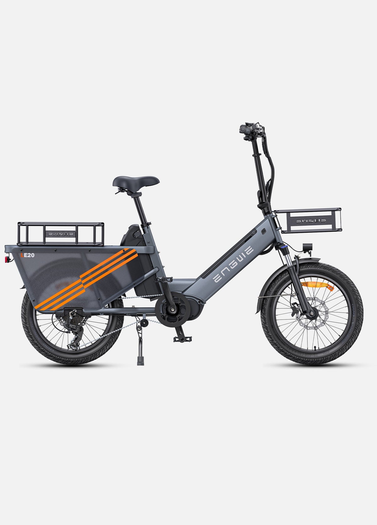 ENGWE LE20 electric bike in grey — product photo 9 of 20