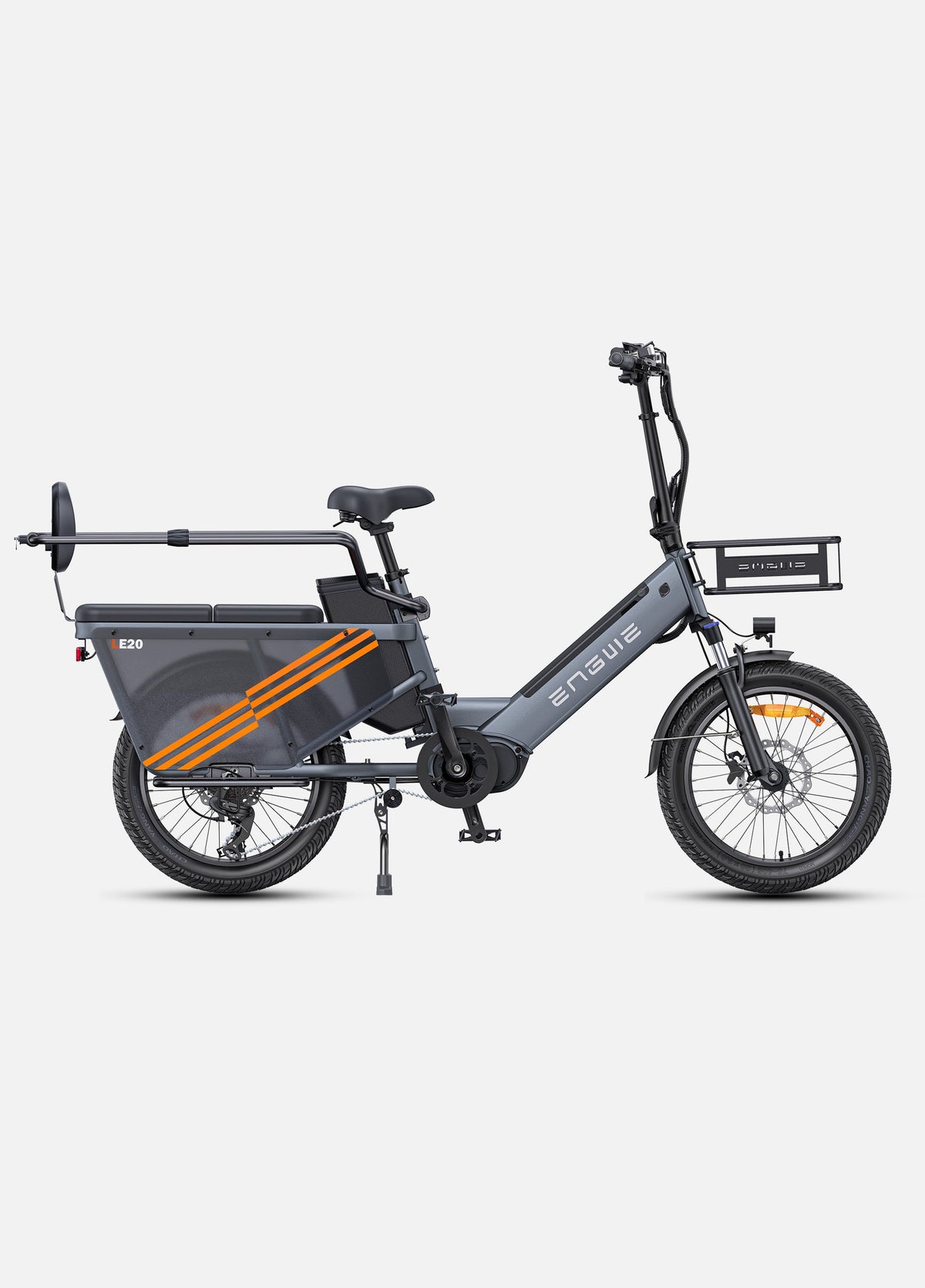 ENGWE LE20 electric bike in grey — product photo 7 of 20