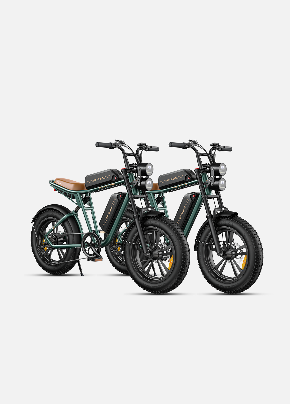 ENGWE M20 Twin Pack | Two Dual-Suspension Fat Tyre E-Bikes