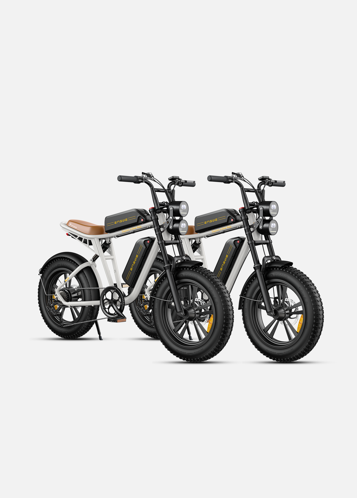 ENGWE M20 electric bike (twin pack) in white — product photo 6 of 7