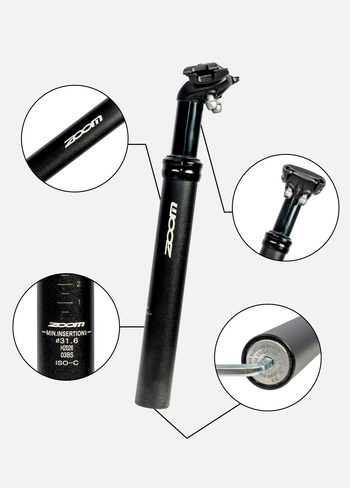 ENGWE O20 Boost Suspension Seatpost | Comfort Upgrade