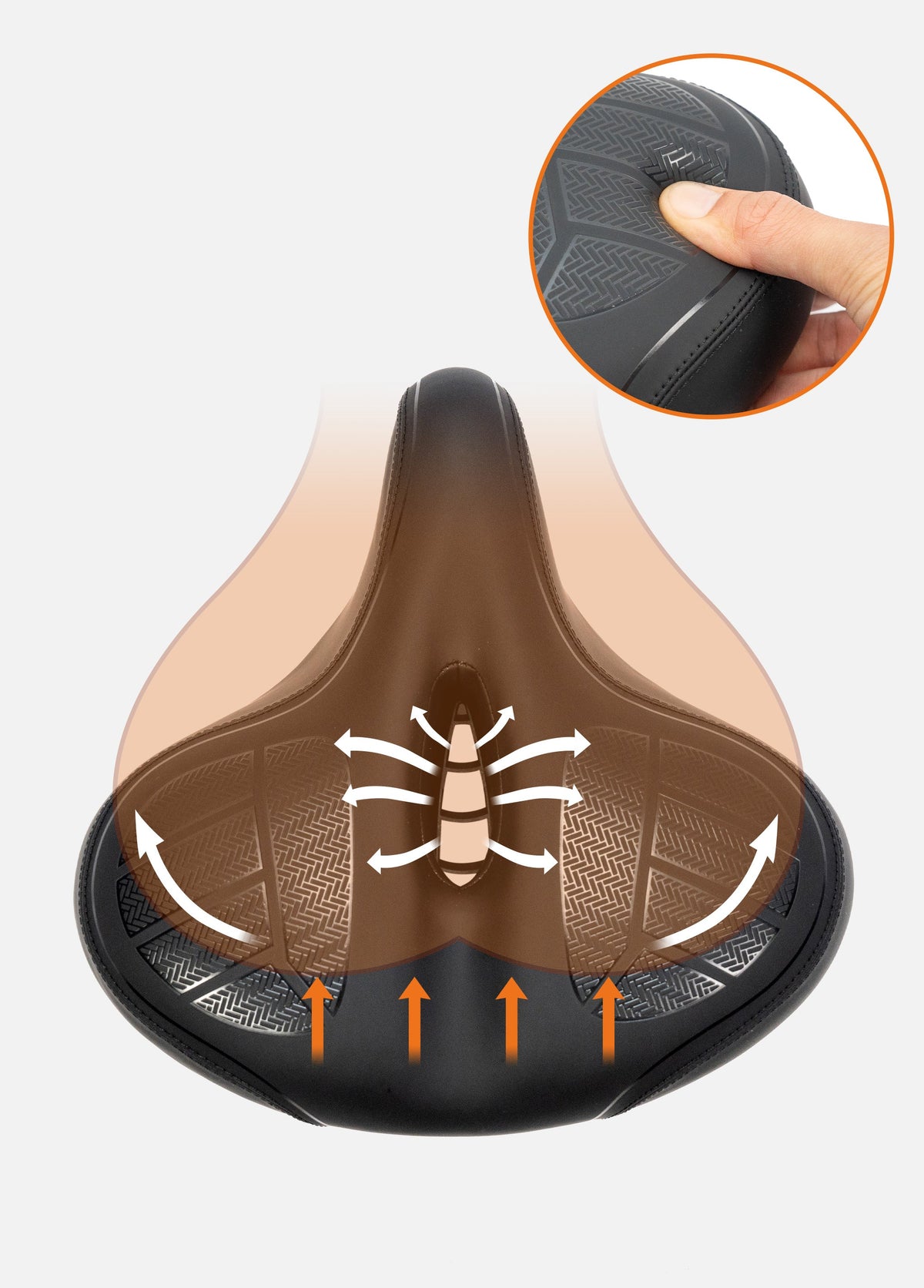 ENGWE Shock Absorbing Saddle accessory — product photo 3 of 7