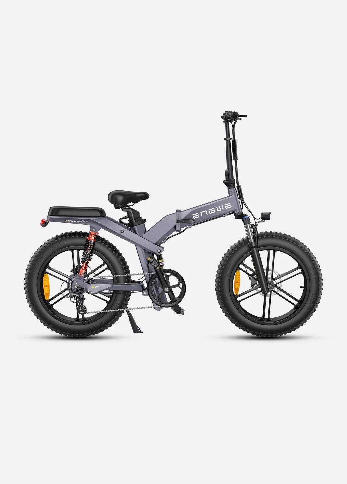 ENGWE X20 | 25 km/h Triple Suspension Foldable E-bike