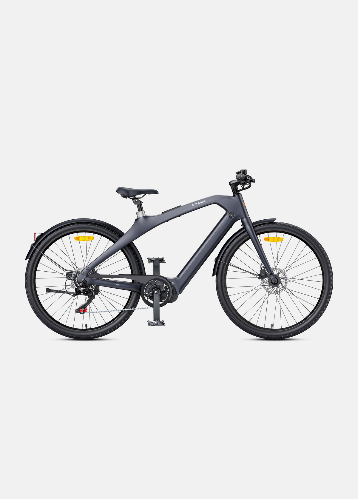 ENGWE N1 Pro Carbon E-Bike | 80Nm Mid-Drive, 19 kg