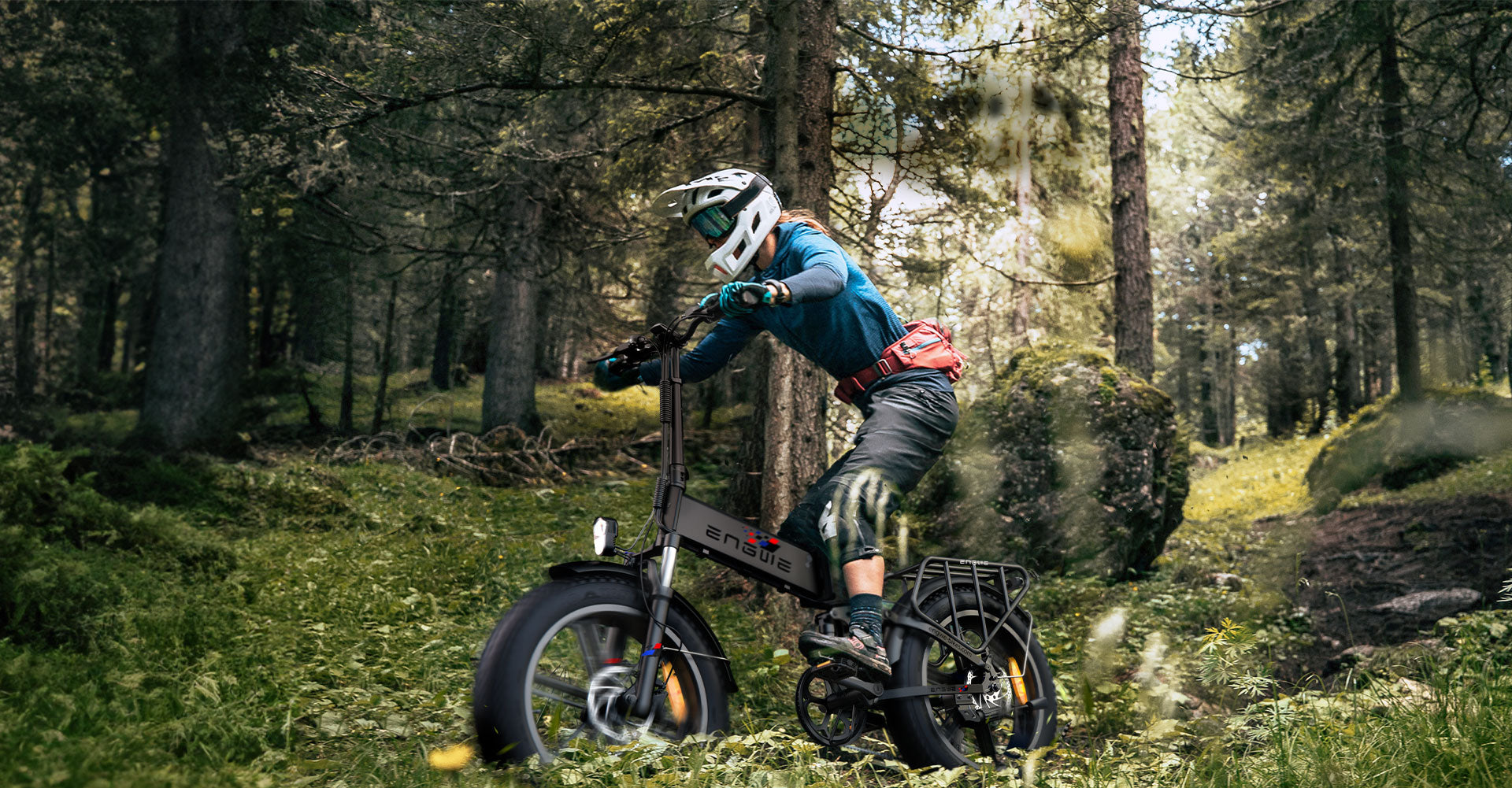 Engine X | 250W 100 km Range Max Speed 25 km/h Full Suspension Foldable E-bike