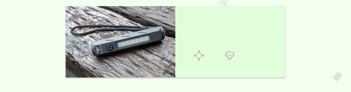 Multifunctional Flashlight Compact Durable