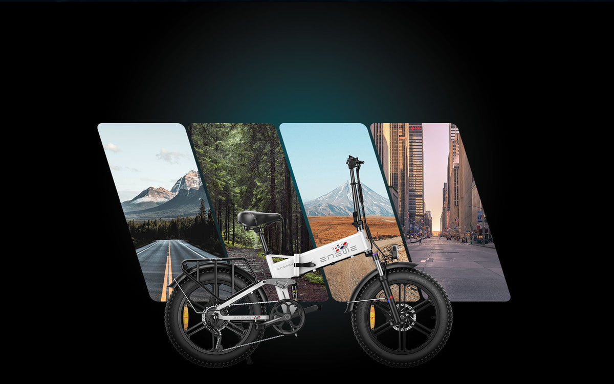Tackle Any Terrain Effortlessly The 20x4.0-inch fat tires provide superior grip and smooth rolling over diverse surfaces