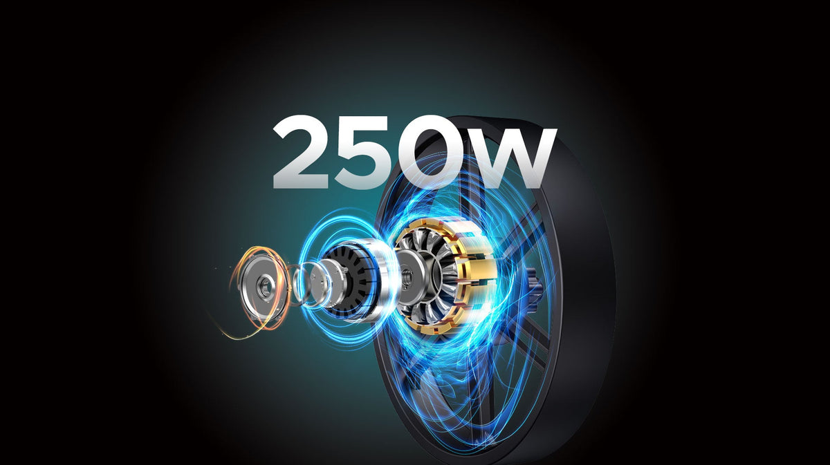 Reliable Power, Exceptional Torque With a 250W motor and 55N.m torque