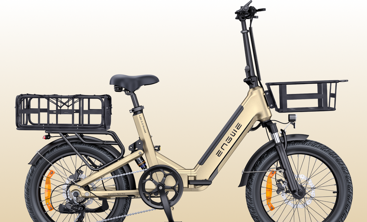 ENGWE L20 3.0 Boost Full-Suspension Folding E-Bike