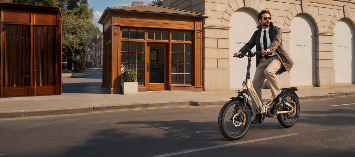 ENGWE L20 3.0 Pro Mid-Drive Folding E-Bike | 100Nm, GPS