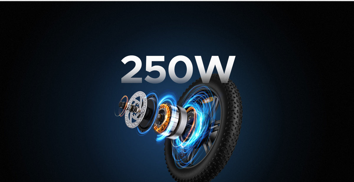 Torque That Takes You Places Powered by a high-torque hub motor