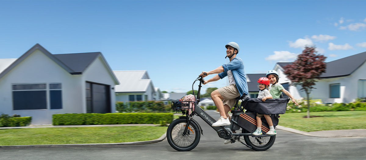 ENGWE LE20 Longtail Cargo E-Bike | 100Nm, 200 kg Payload