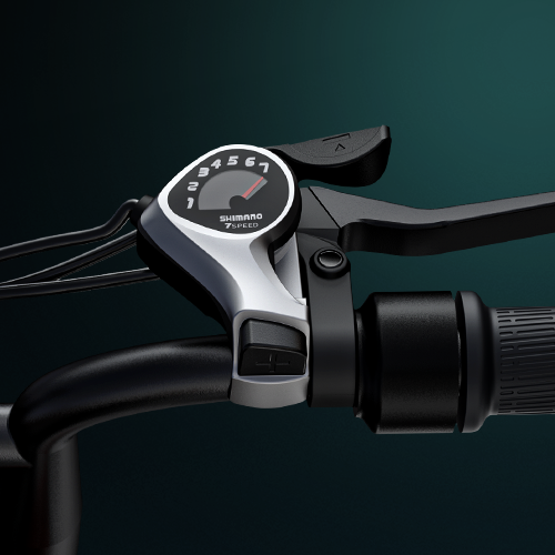 Precision with SHIMANO 7-Speed Gears