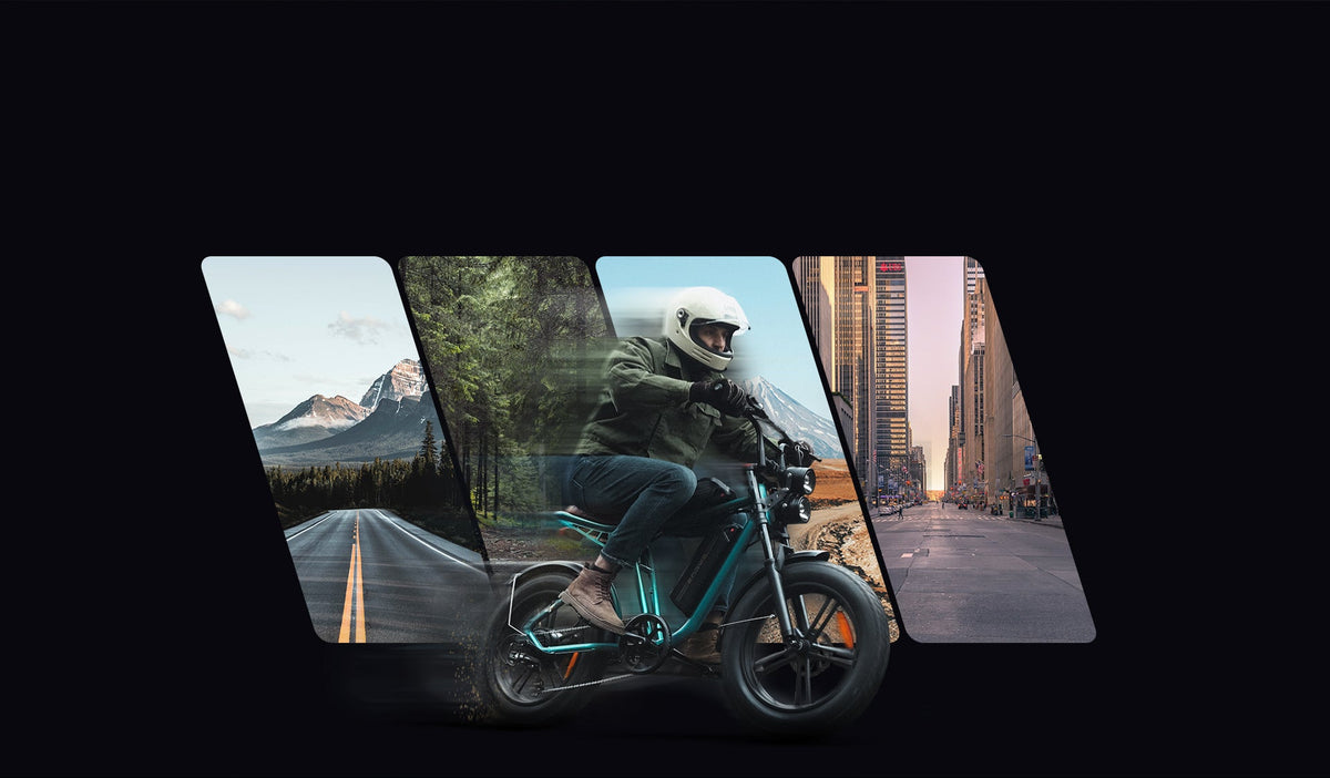 Effortless Riding on Any Terrain The M20 ensures safety, control, and confidence for riders of all experience levels, no matter the conditions