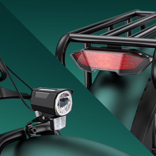 High-Brightness Headlight and Taillight